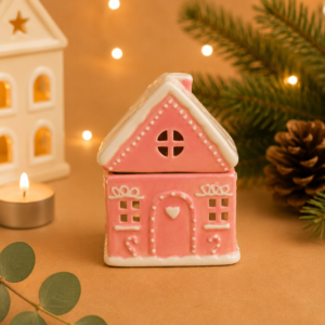 Pink Gingerbread House