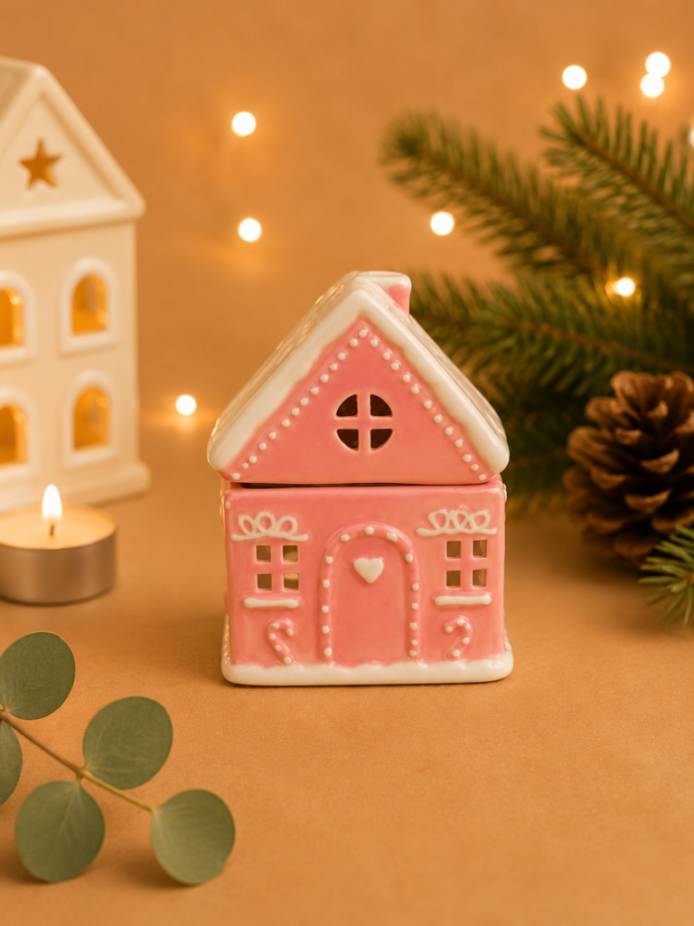 Pink Gingerbread House